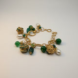 Bracciale Pezzo Unico Verde Swarovski