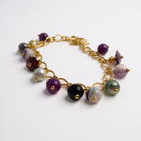 BRACCIALE MISTO VIOLA CON SWAROSVKI