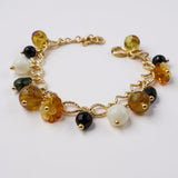 BRACCIALE AMBRA CON SWAROSVKI