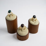 ANELLO OVALE CON ONICE