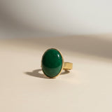 Anello Ovale Agata