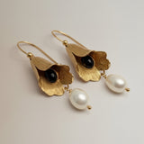 Orecchini Piccola Calla Onice